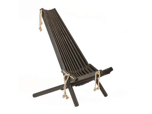 EcoChair Pin / Noir, Huilé