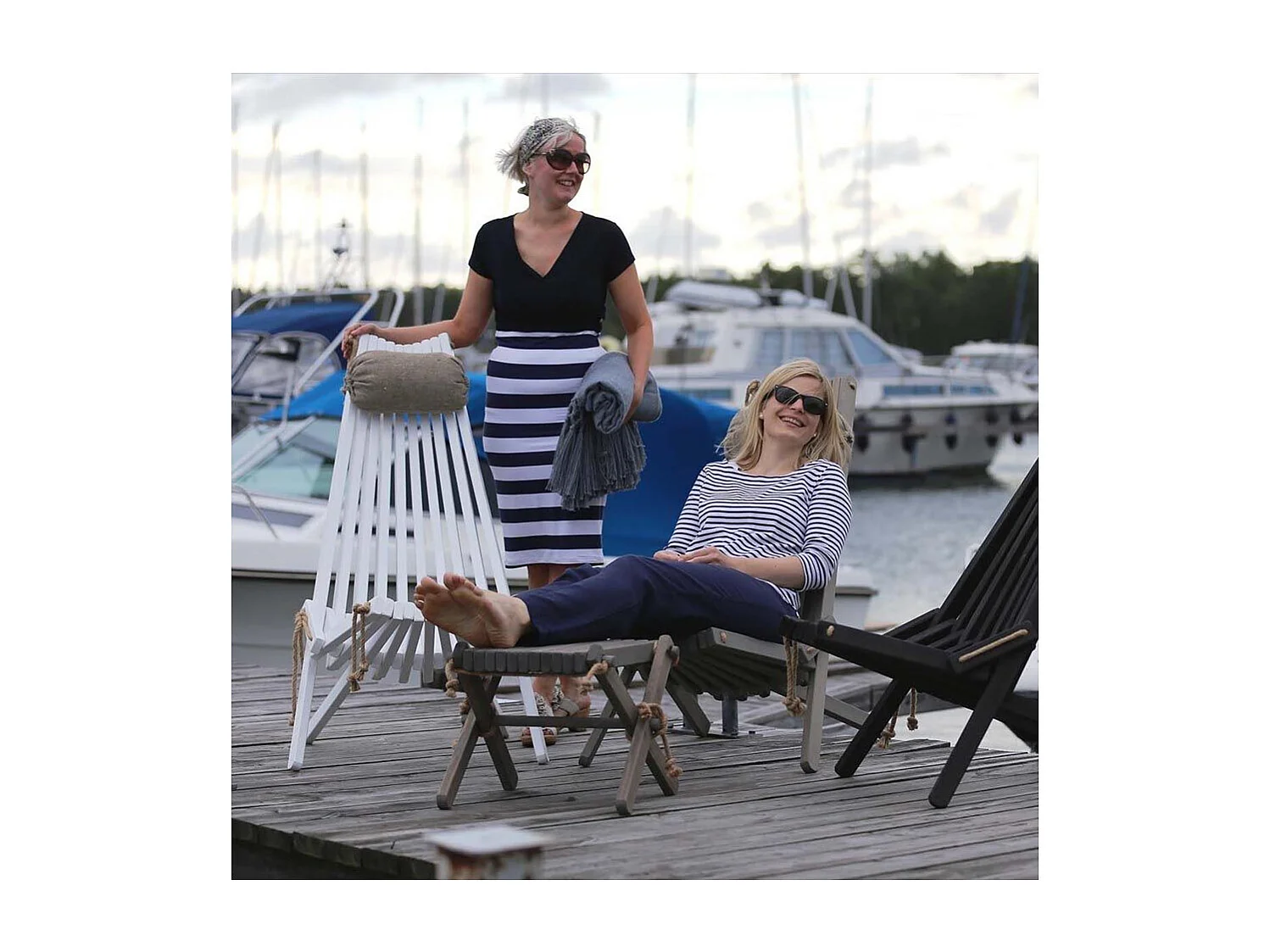 EcoChair Pin / Blanc, Huilé