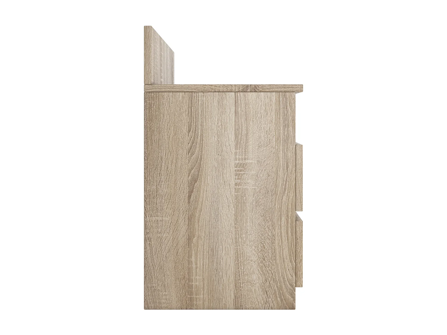 ASTER T1 - Mesita de noche con 2 cajones - 59x40x32cm - mesita de noche - estilo escandinavo