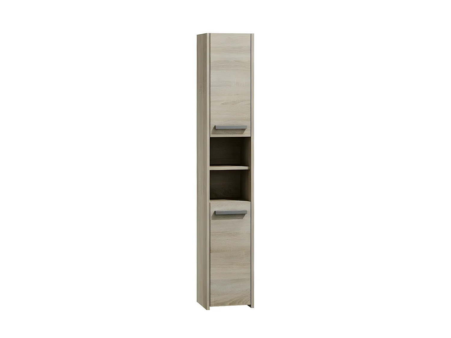 PISA | Colonne armoire salle de bain | 30x30x170 cm | Meuble salle de bain | Rangement salle de bain