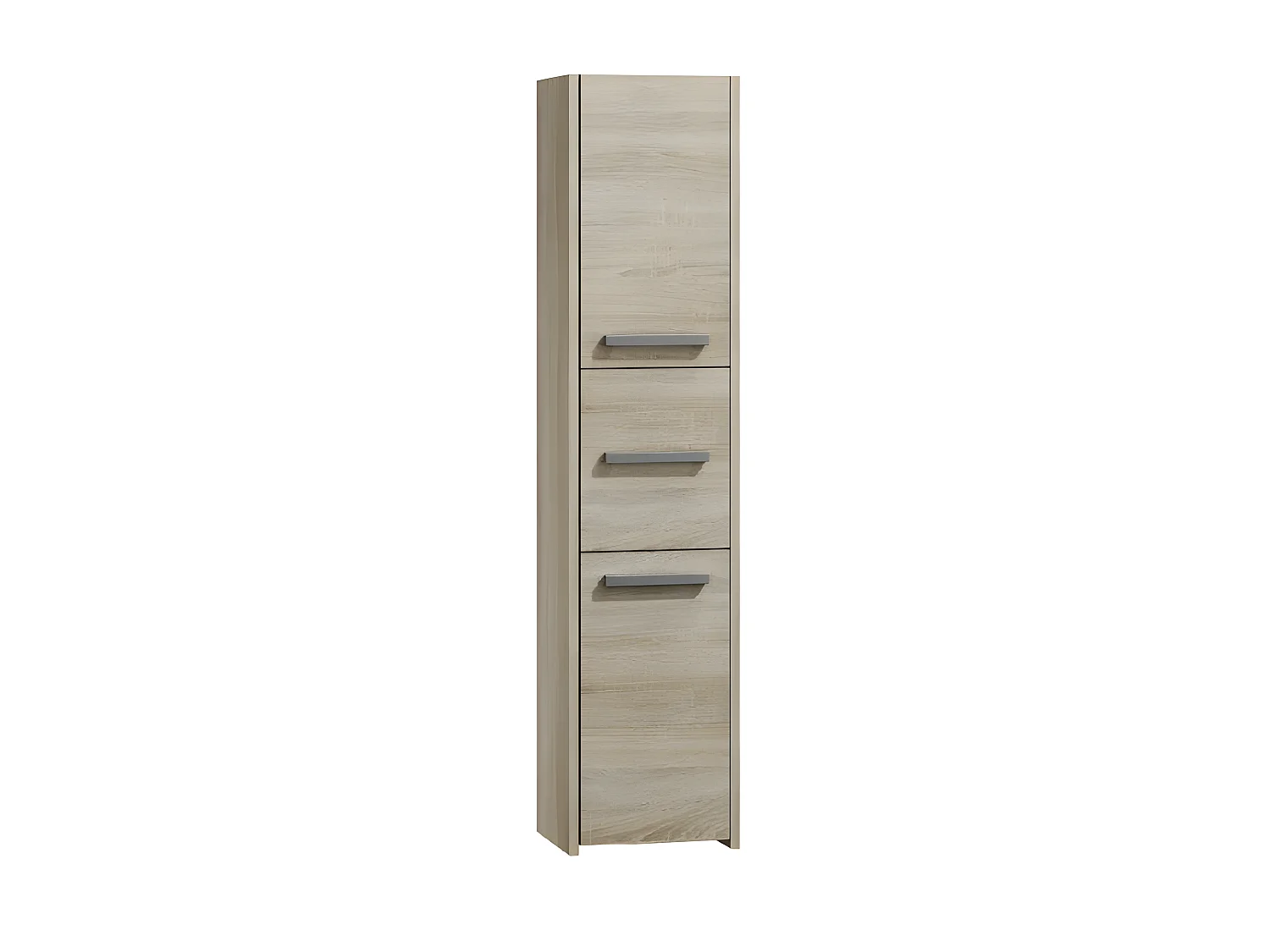 VERONA - Armoire de salle de bains - 170x40x30 cm - Meuble colonne de rangement salle de bains toilette - Aspect bois