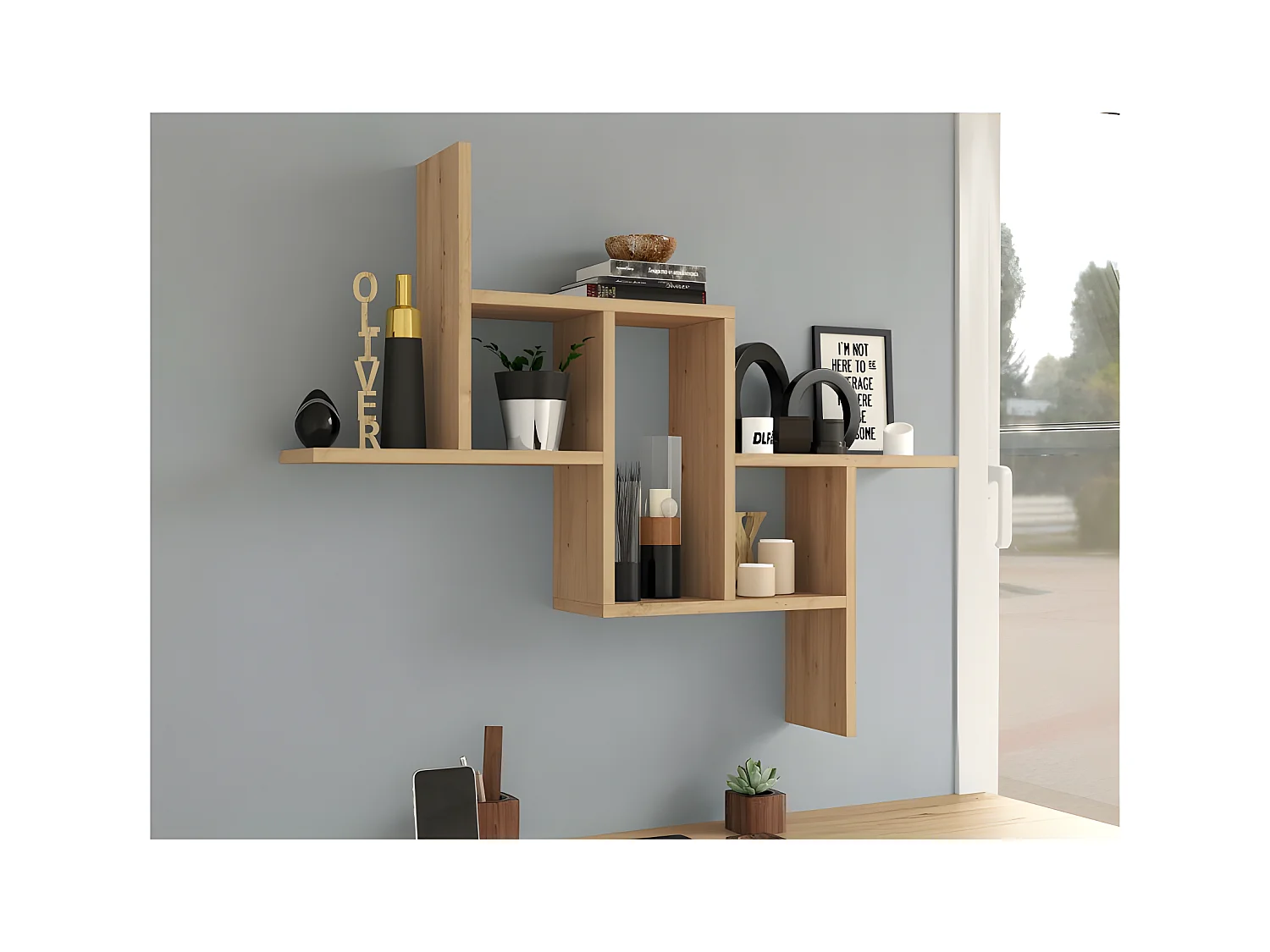 Meuble TV moderne pour salon 120 cm