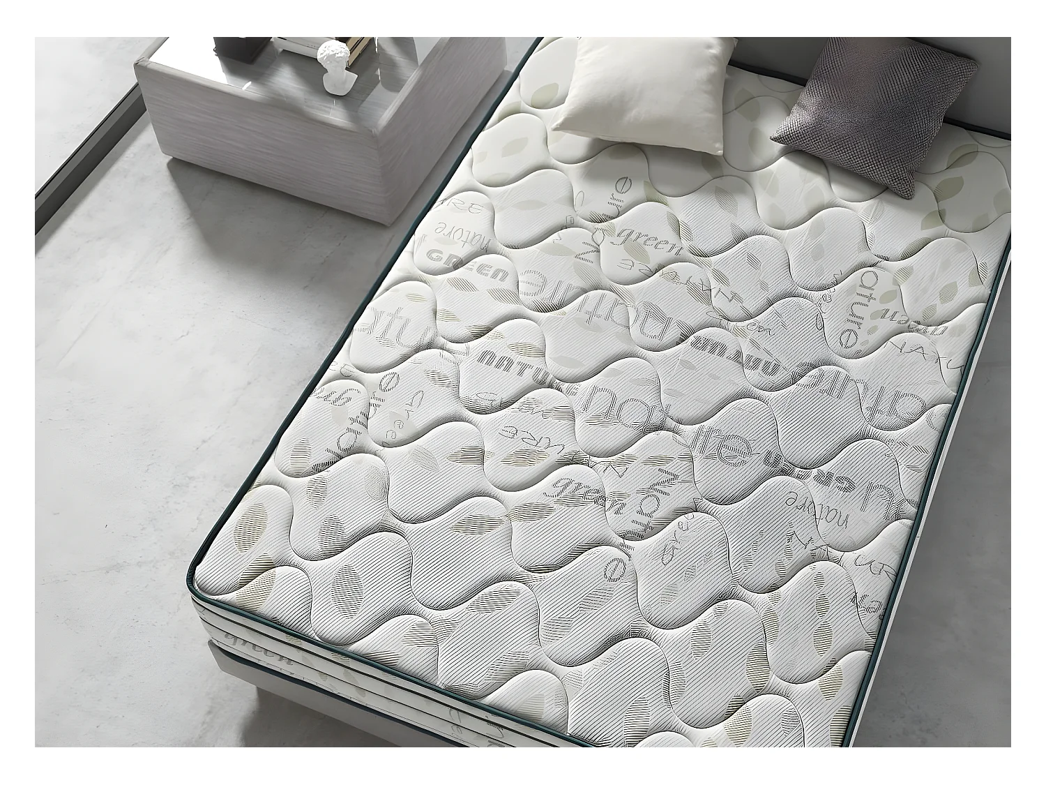 Colchón Muelle Ensacado 140x200cm Green Natura Altura 29cm +/-2.