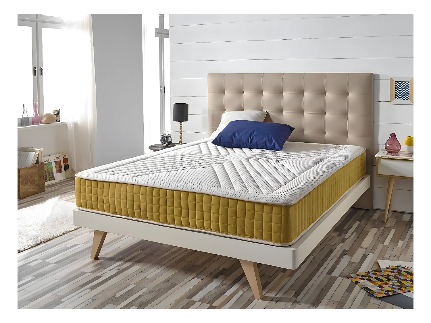 Colchón Visco Luxury Gold 90x200 Altura 21cm ±2