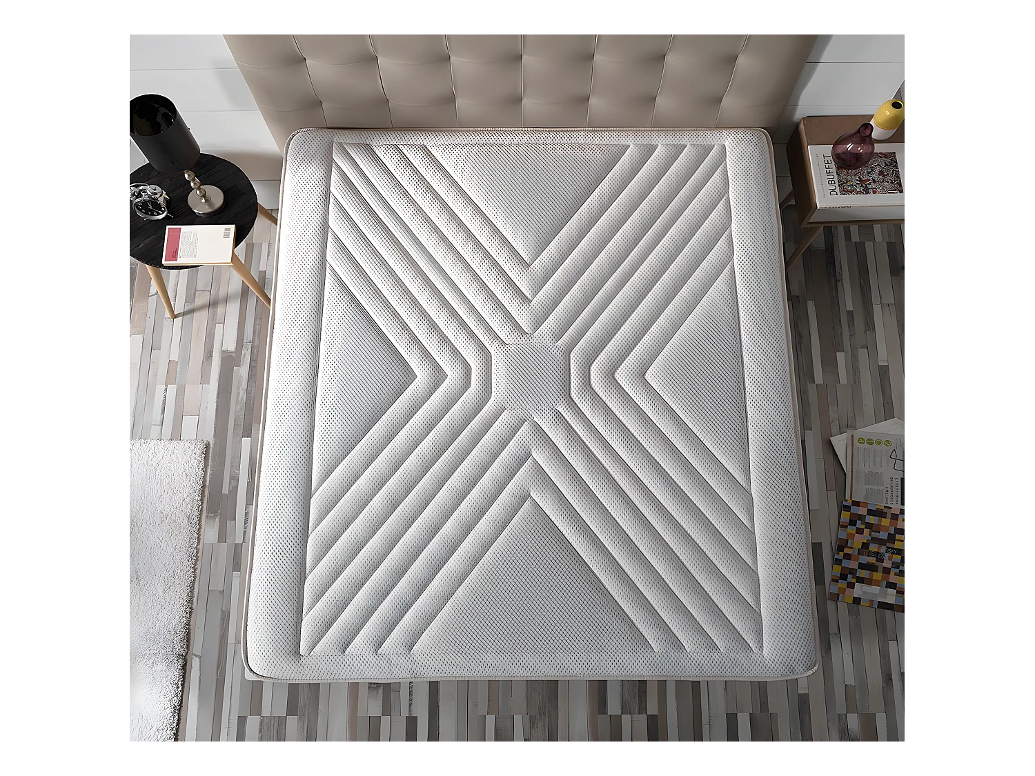 Colchón Visco Luxury Gold 90x200 Altura 21cm ±2