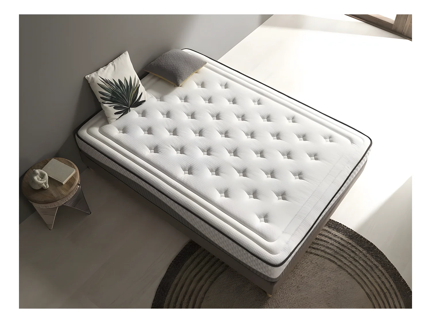 Colchón Visco 80x200cm Clean Plus Altura 28cm +/-2