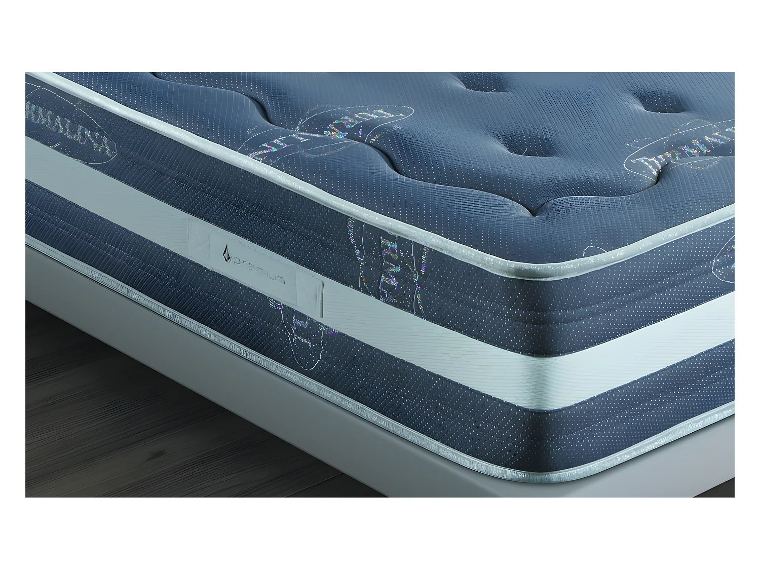 Colchón Viscoelástico Turmalina Grey 200X200 Altura 25cm +/-2 .