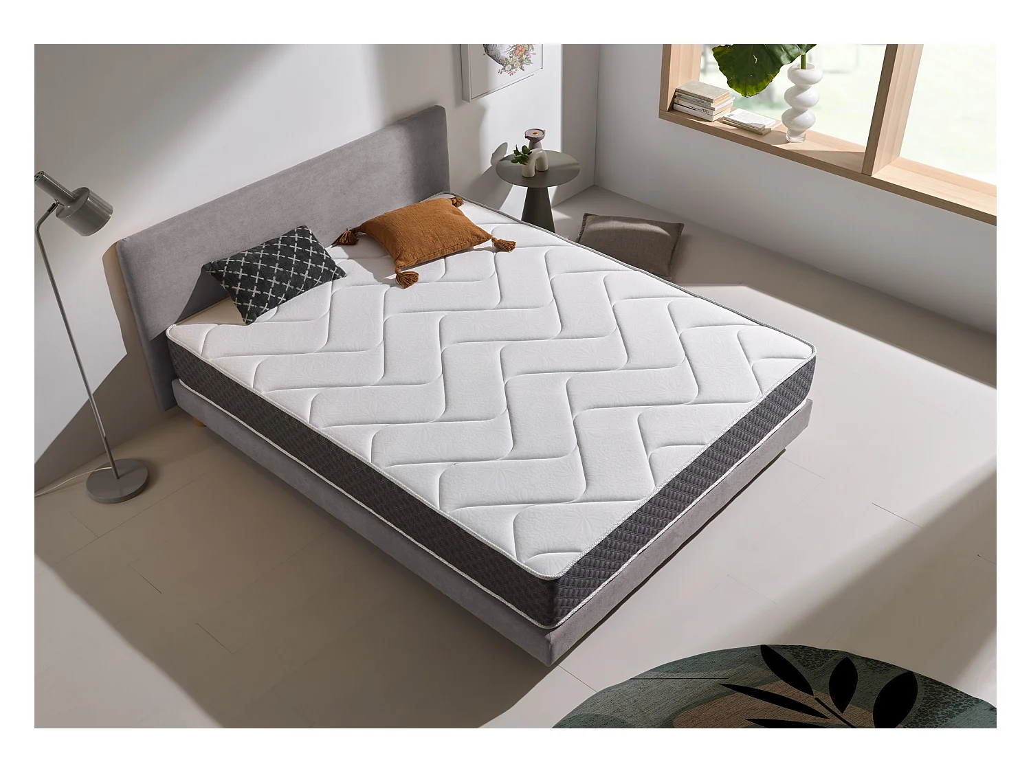 Colchón 200x200 Visco 22 cm +/-2 LUXURY GRAFENO THERAPY.