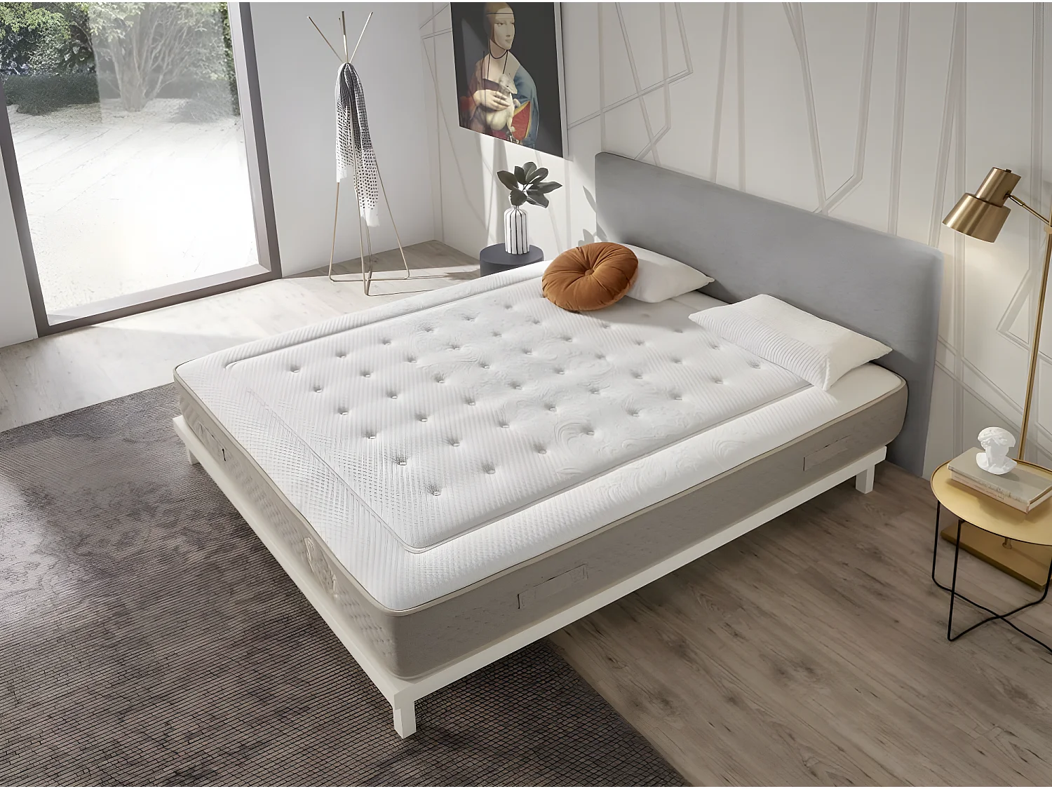 Colchón Visco con Mulles Ensacados 180x200 Privilege Altura 31+/-2.