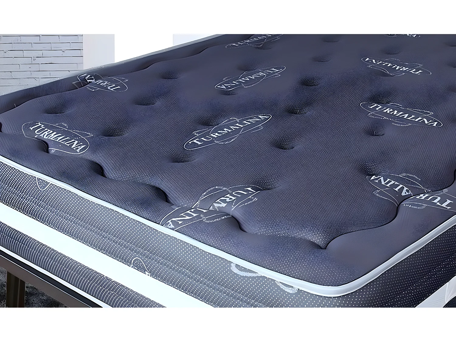 Colchón Visco Turmalina Grey 67,5X180 Altura 25cm +/-2 .