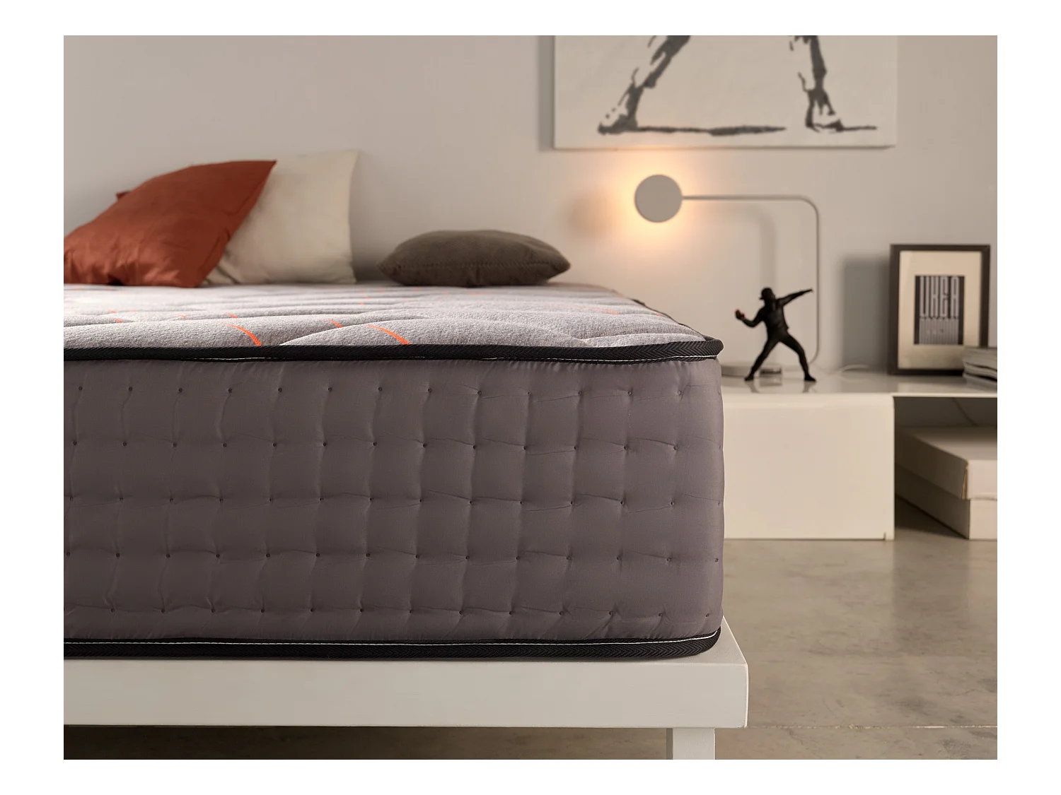 Colchón 80x200 Visco 28 cm +/-2 GRAFENO PALACE.