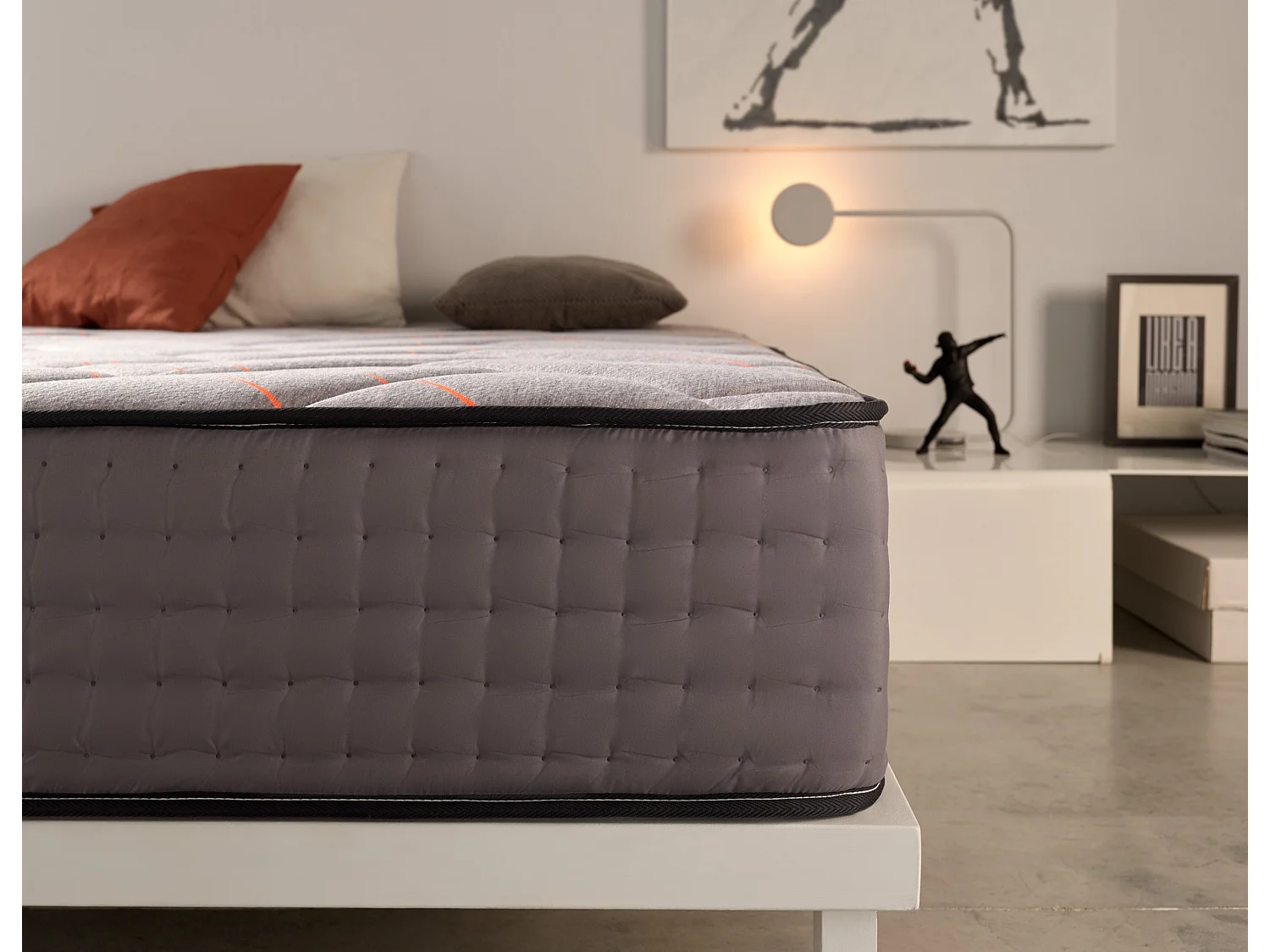 Colchón 100x190 Visco 28 cm +/-2 GRAFENO PALACE.