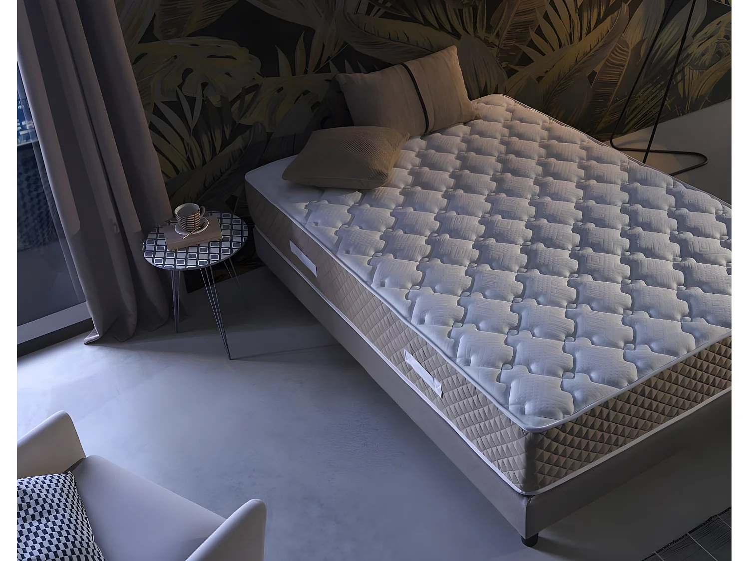 Colchón Viscoelástico Onix 100X200 Altura 27cm +/-2.