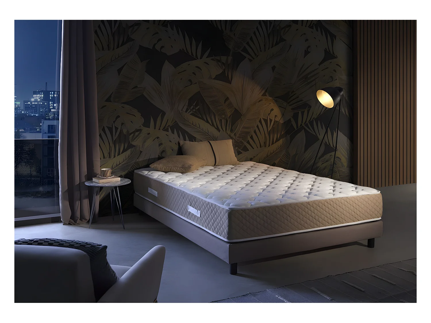 Colchón Viscoelástico Onix 80X200 Altura 27cm +/-2.