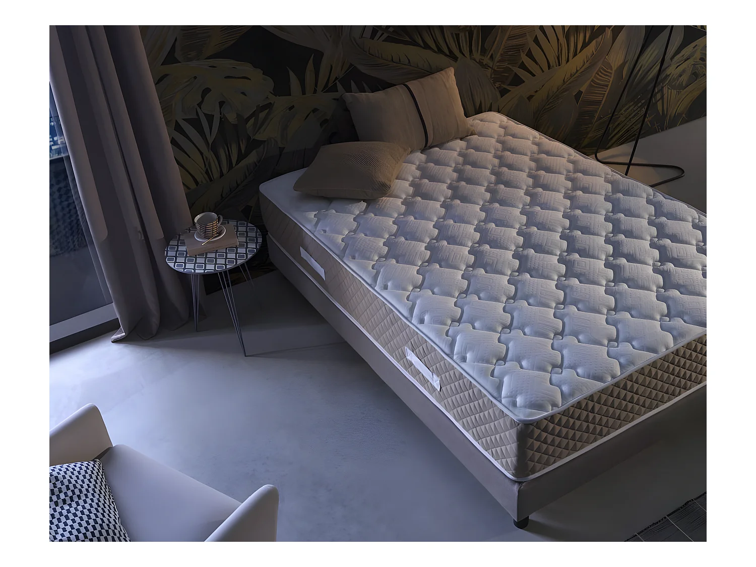 Colchón Viscoelástico Onix 80X200 Altura 27cm +/-2.