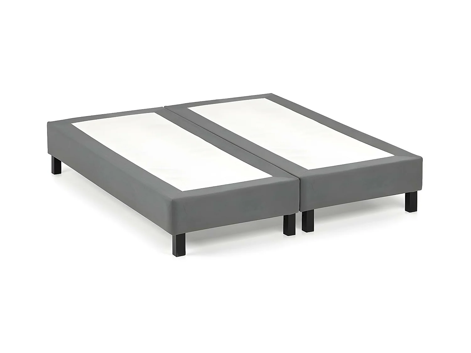 Ensemble 180 x 200 cm sommier déco en kit + matelas hybride ressorts ensachés 7 zones et mémoire de forme ép.30cm - ASGARD de YSMÉE