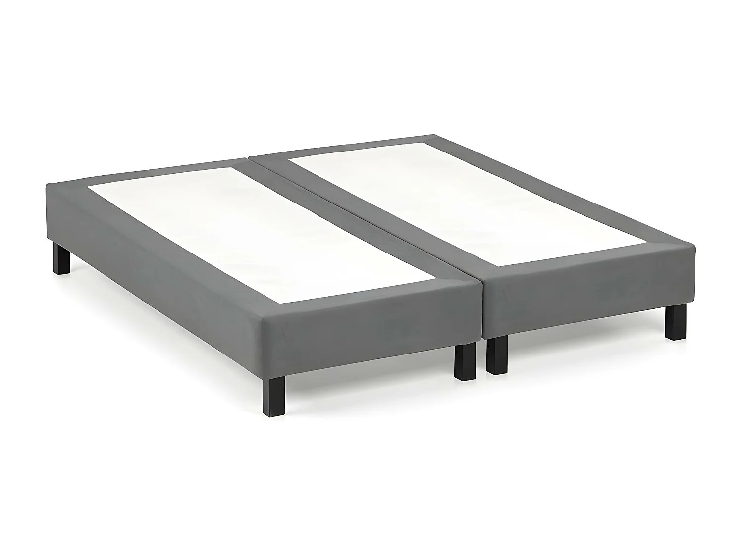 Ensemble 180 x 200 cm sommier déco en kit + matelas hybride ressorts ensachés 7 zones et mémoire de forme ép.30cm - ASGARD de YSMÉE