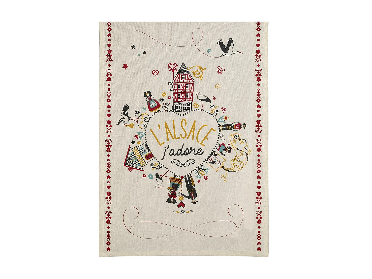 Torchon Natt ficelle 50 x 70 cm Winkler