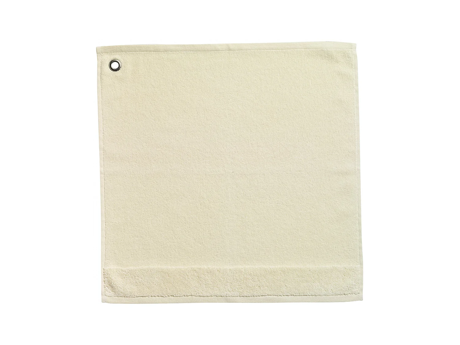 Essuie-mains oeillet Curl ivoire 50 x 50 cm Winkler