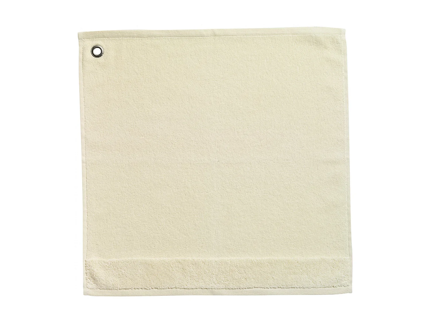 Essuie-mains oeillet Curl ivoire 50 x 50 cm Winkler