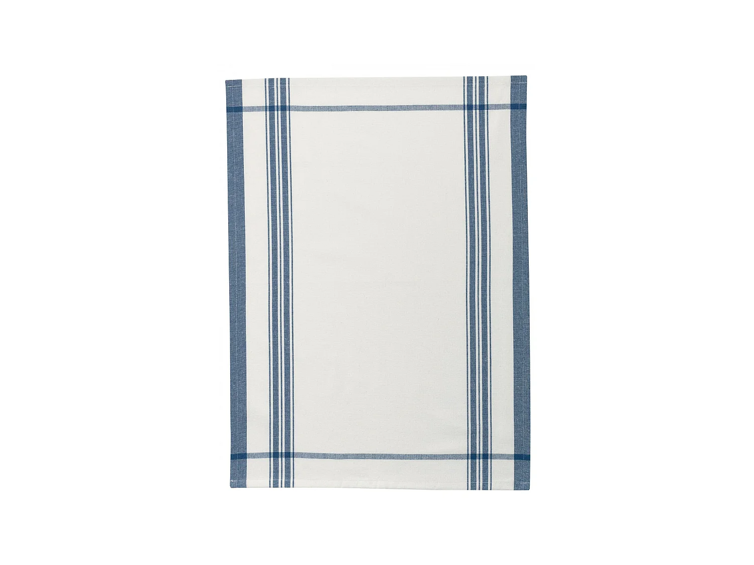 Torchon recyclé Gabin blanc/bleu 50 x 70 cm Winkler