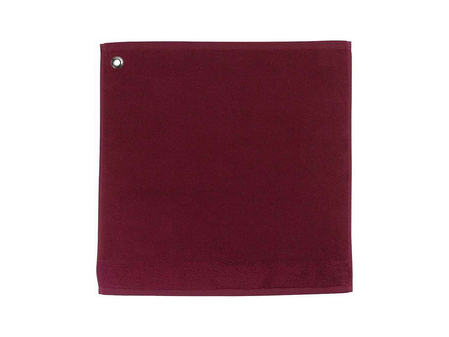 Essuie mains œillet Curl lie de vin 50 x 50 cm Winkler
