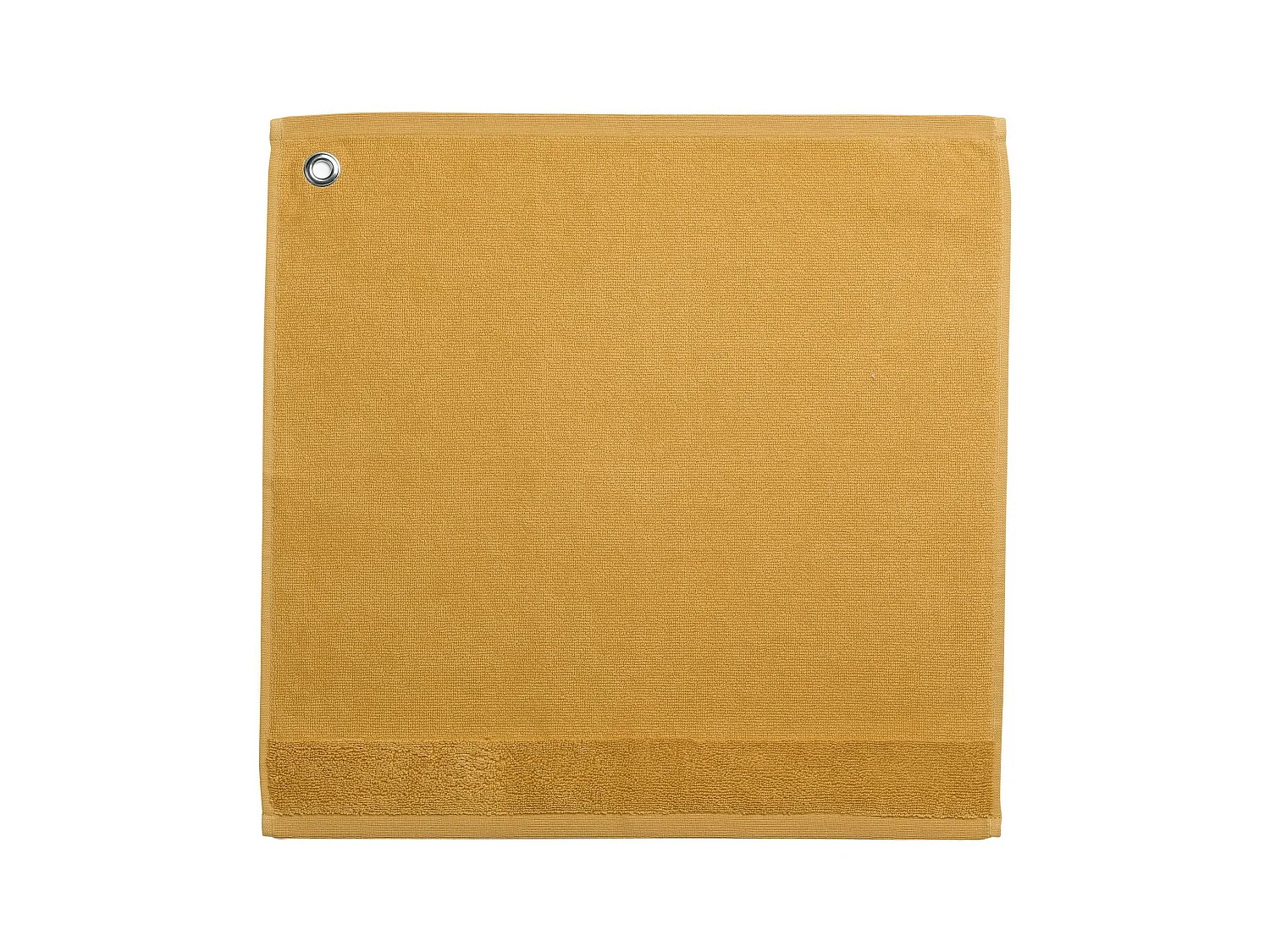 Essuie-mains oeillet Curl curry 50 x 50 cm Winkler