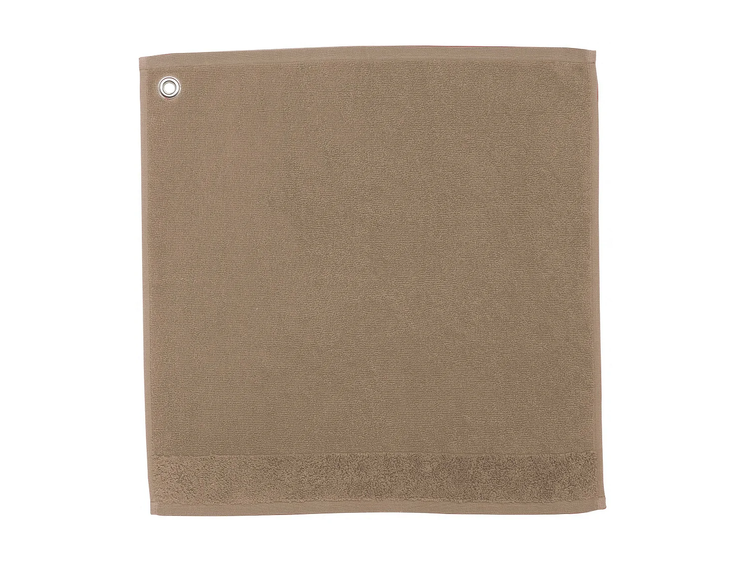 Essuie-mains oeillet Curl tabac 50 x 50 cm Winkler