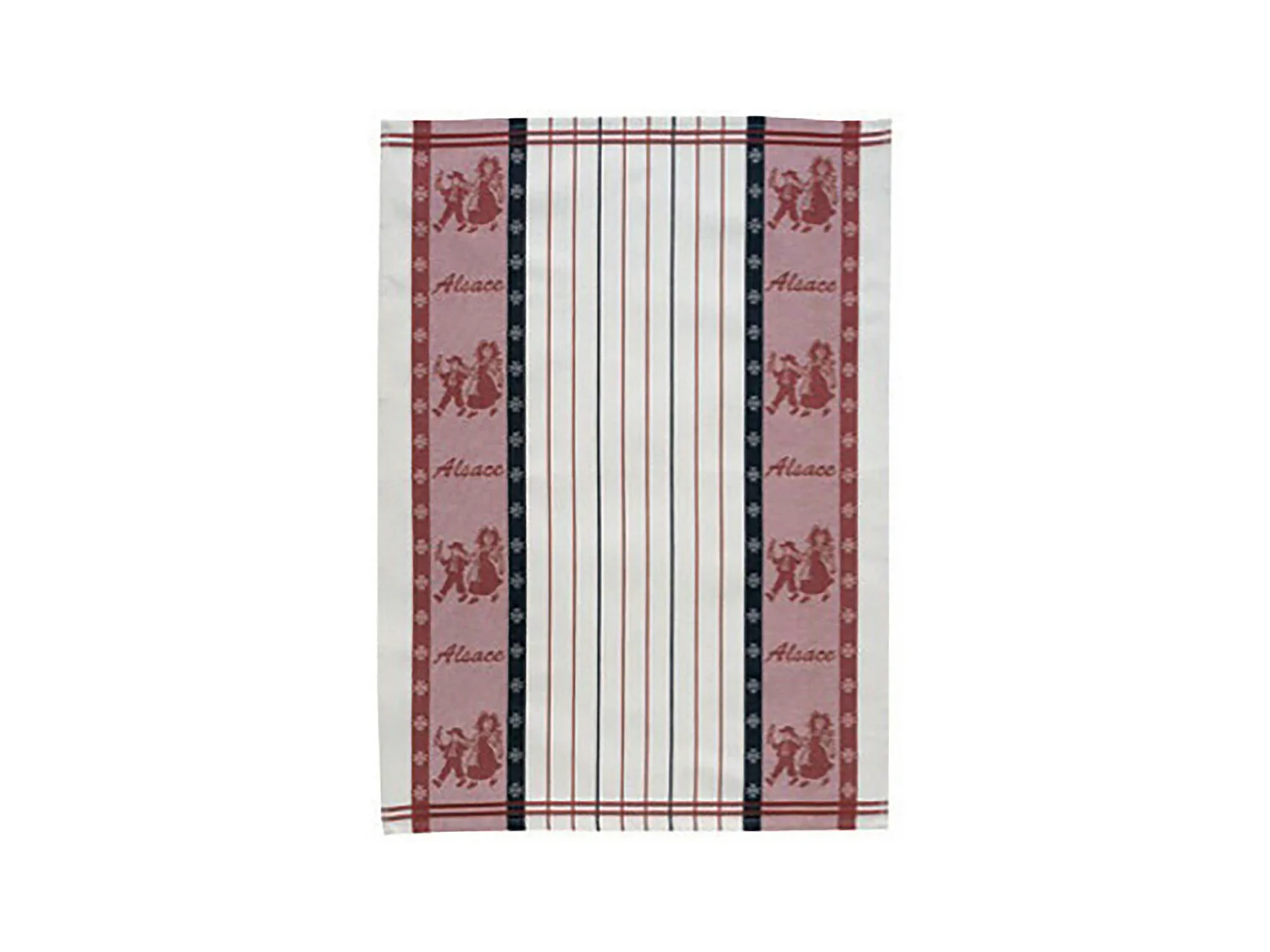 Torchon Jacquard Lisel rouge 70 x 50 cm Winkler