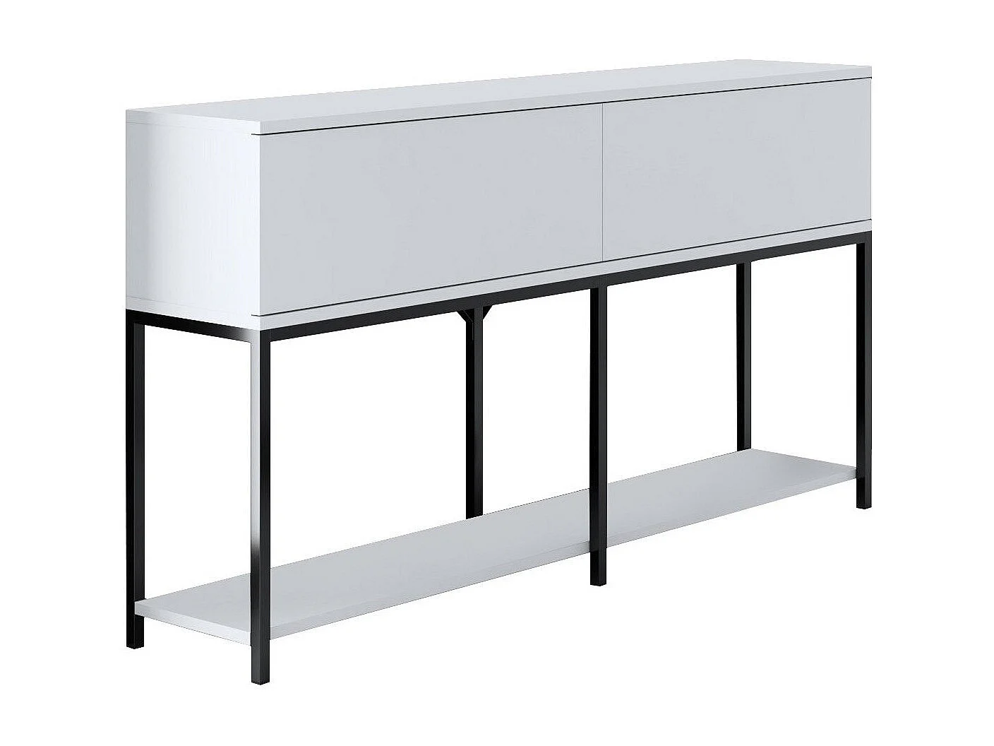 Console 2 portes abattantes L150 cm - LORD