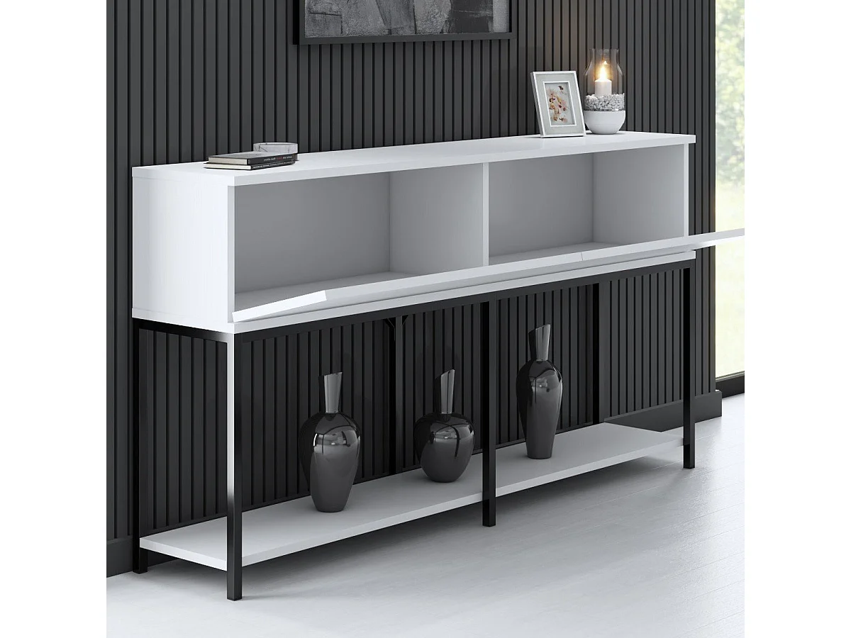 Console 2 portes abattantes L150 cm - LORD