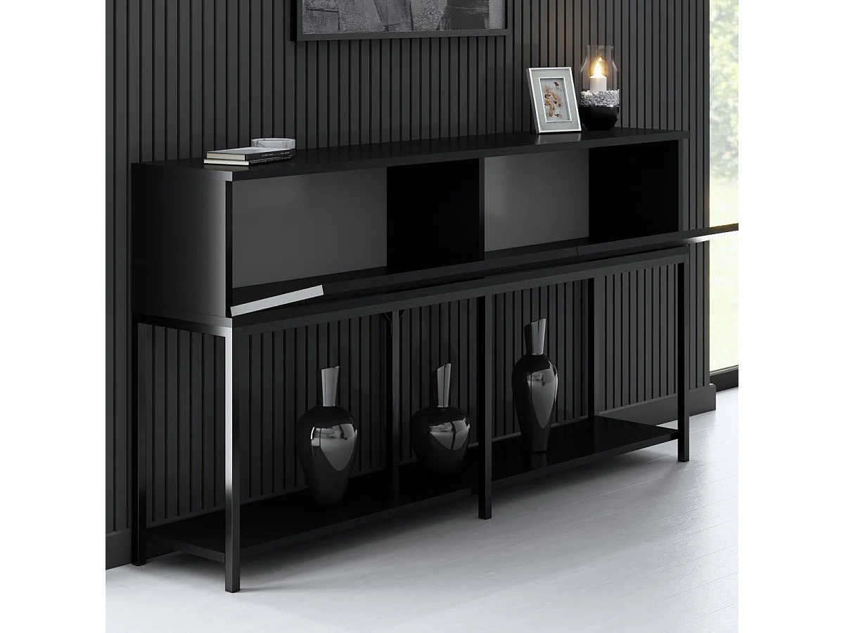 Console 2 portes abattantes L150 cm - LORD