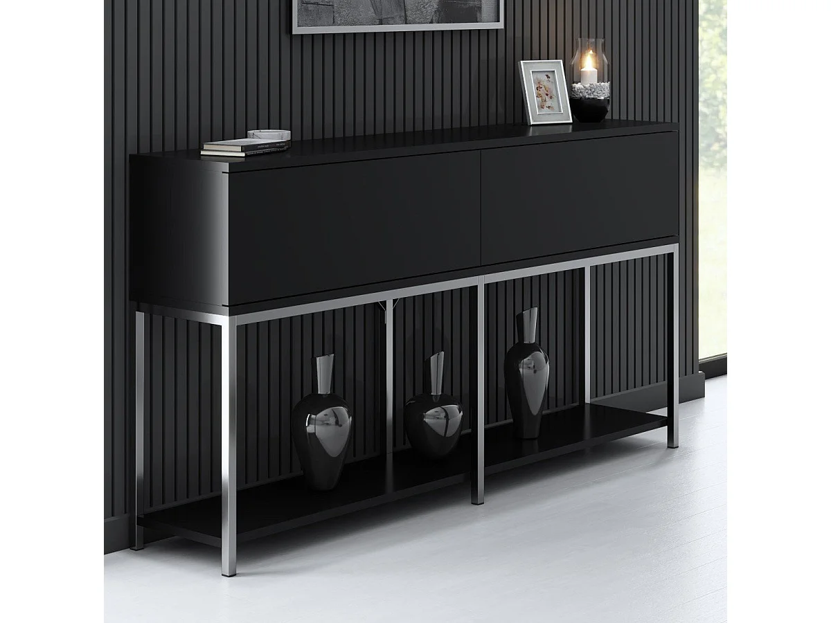 Console 2 portes abattantes L150 cm - LORD