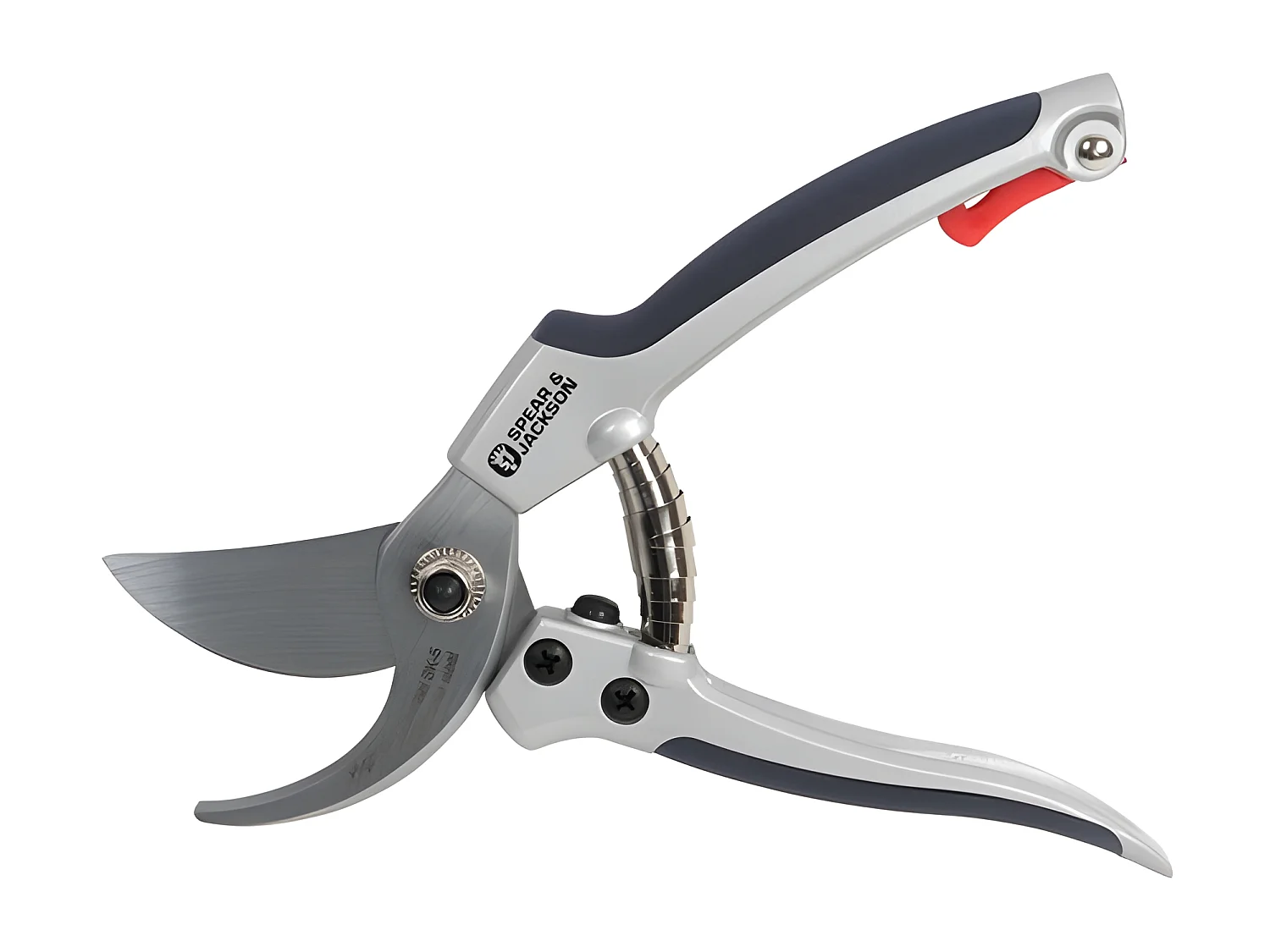 Sécateur bimatière en acier et aluminium 20 cm