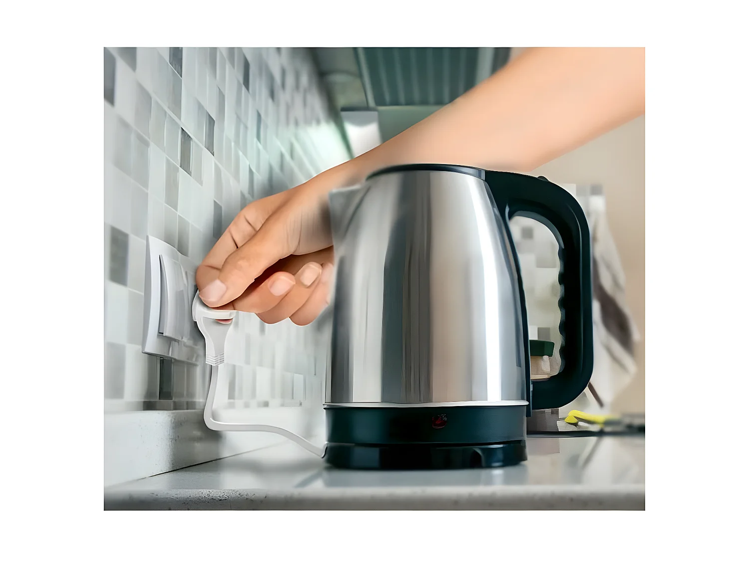 Brennenstuhl Rallonge 2m de cable avec fiche plate utilisation en interieur