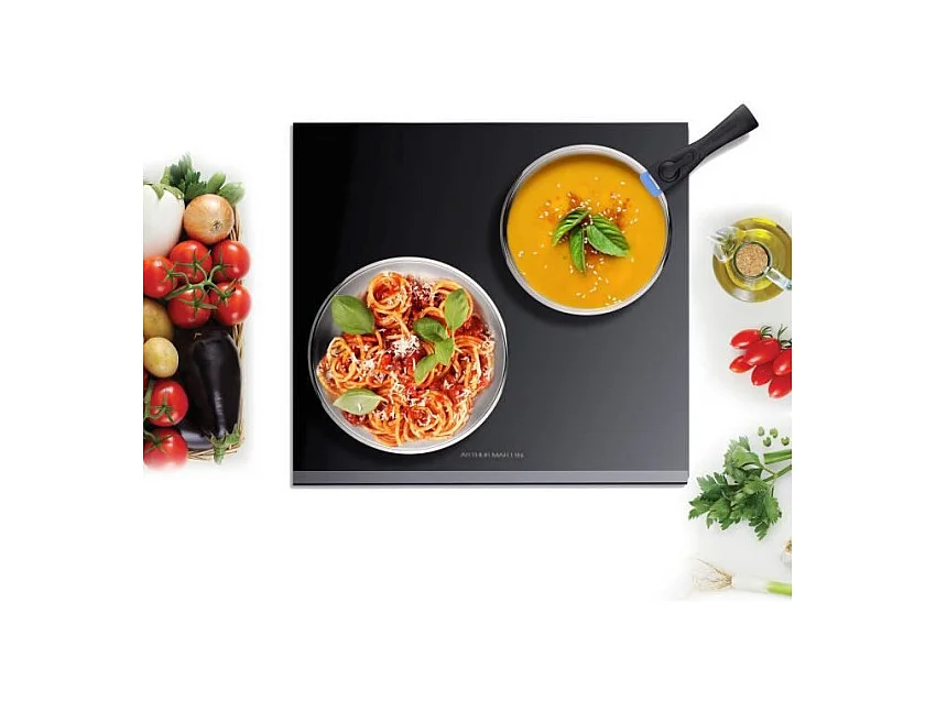 Set de 3 casseroles 16-18-20 cm Arthur Martin AM3710 - Acier Inoxydable - Poignée amovible - Tous feux dont induction