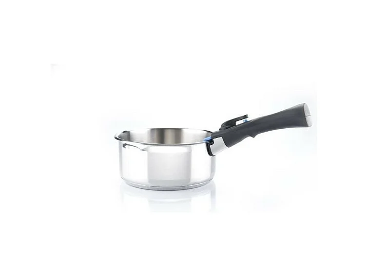 Set de 3 casseroles 16-18-20 cm Arthur Martin AM3710 - Acier Inoxydable - Poignée amovible - Tous feux dont induction