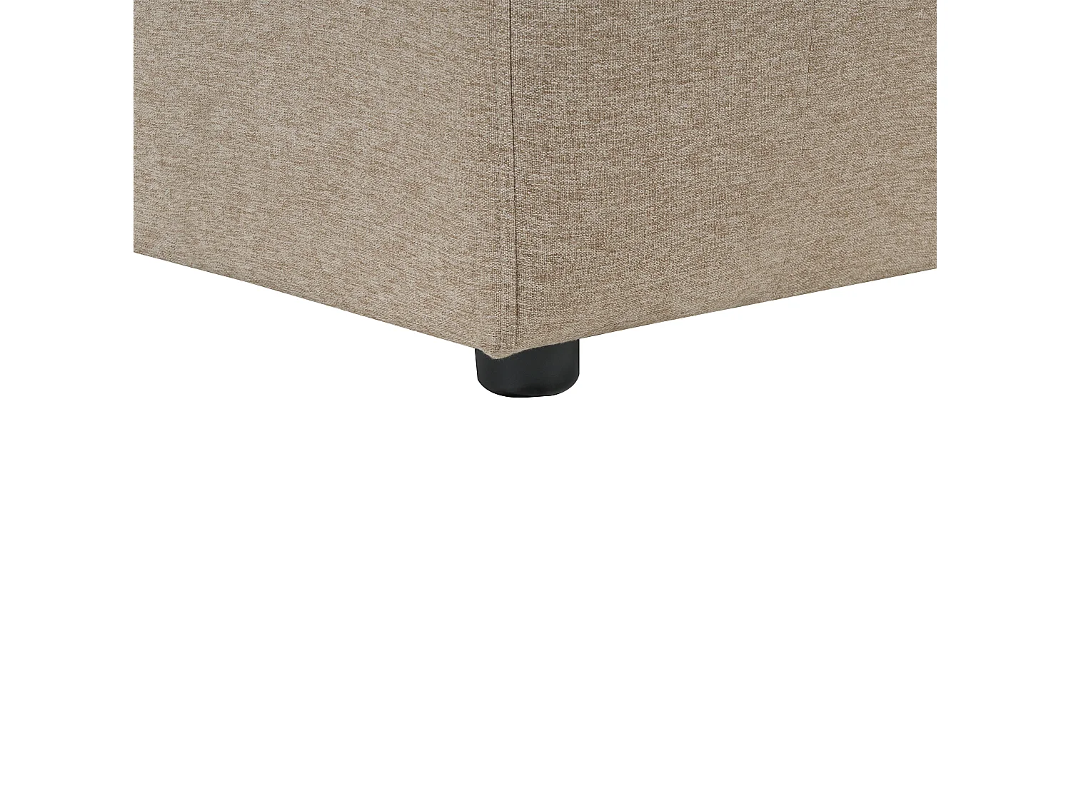 Hoekbank LAXA Stof Beige 4-zitter Linkerzijde