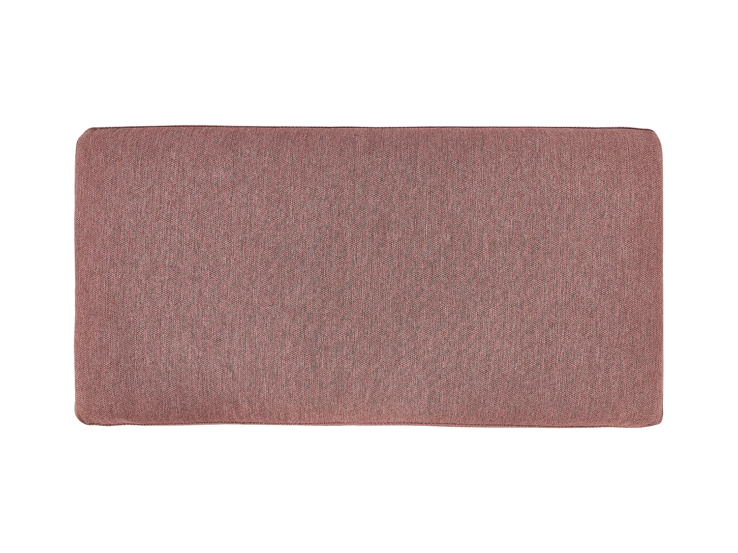 Ecksofa BREDA Stoff Rosa 2-Sitzer linksseitig