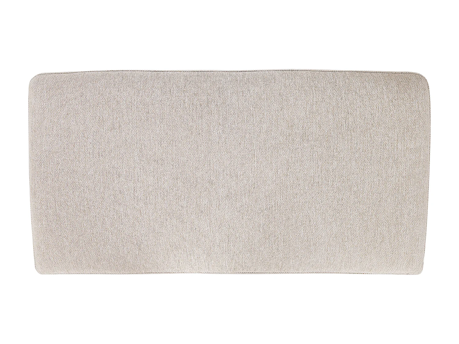 Canapé d'Angle Moderne Côté droite Canapé 2 Places avec Pieds en Métal en Tissu Beige Dossier Rembourré Breda