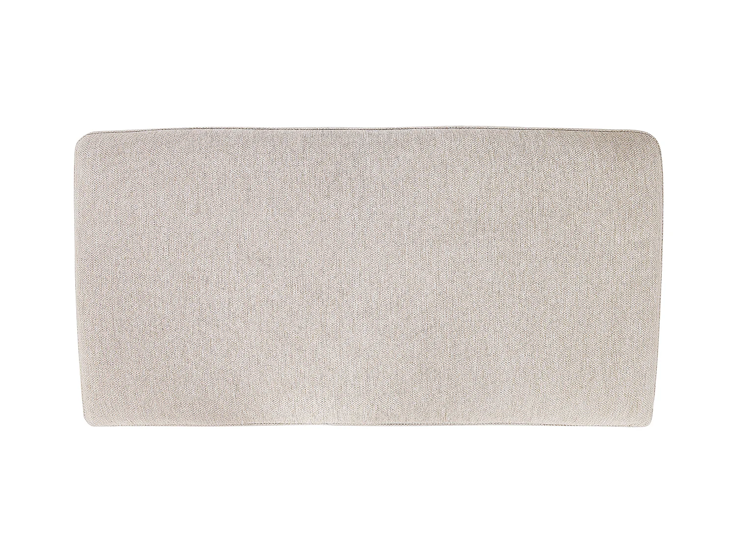 2-Sitzer Ecksofa mit hohen Metallbeinen beige linksseitig Glamour Modern Breda