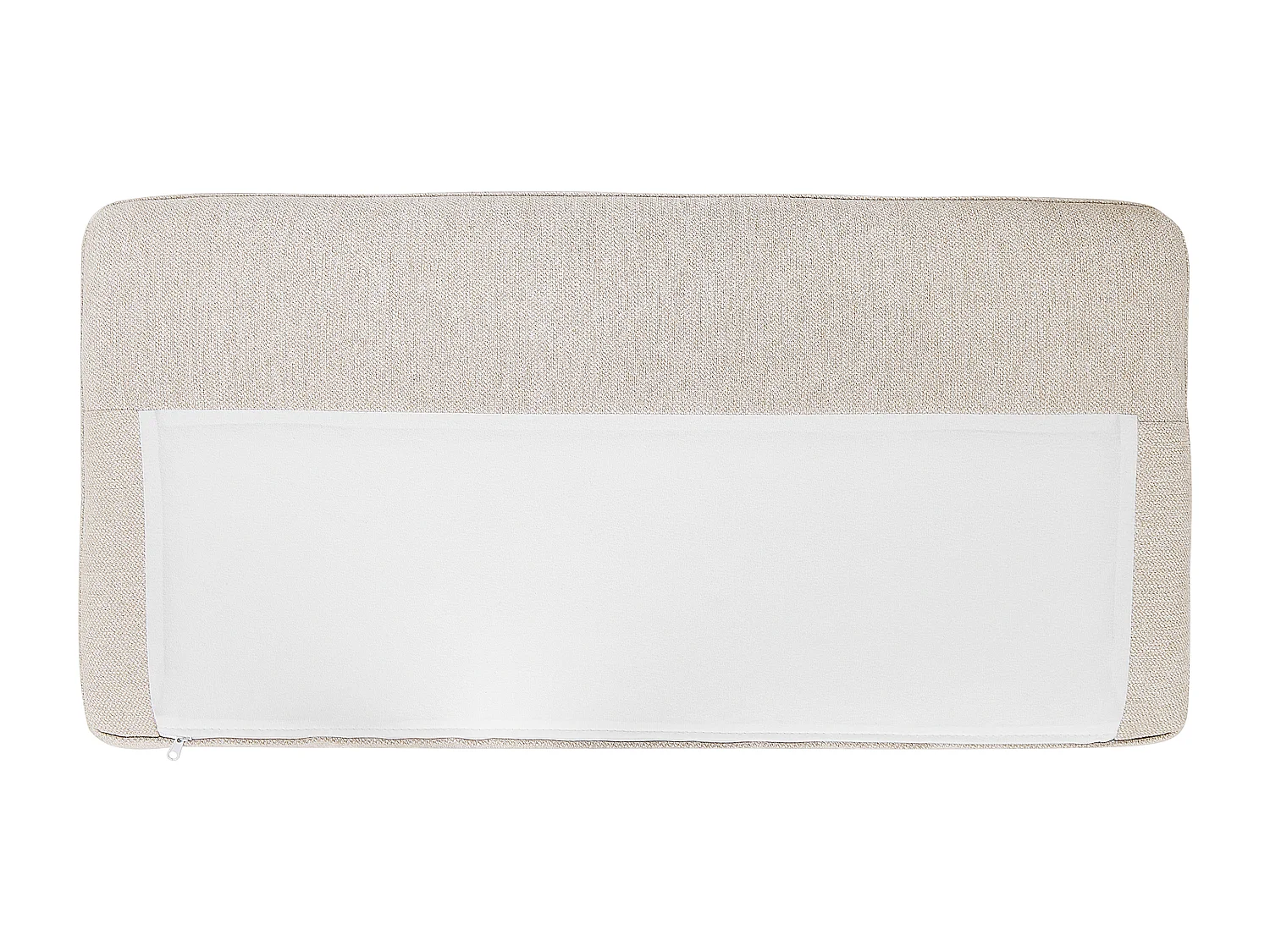 Canapé d'angle BREDA Tissu Beige clair 2 places Côté gauche