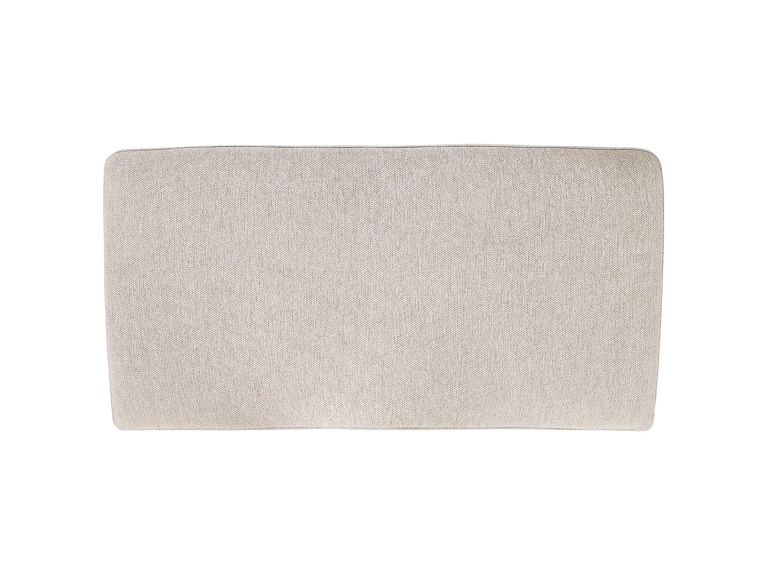 Canapé d'angle 2 places en coton beige
