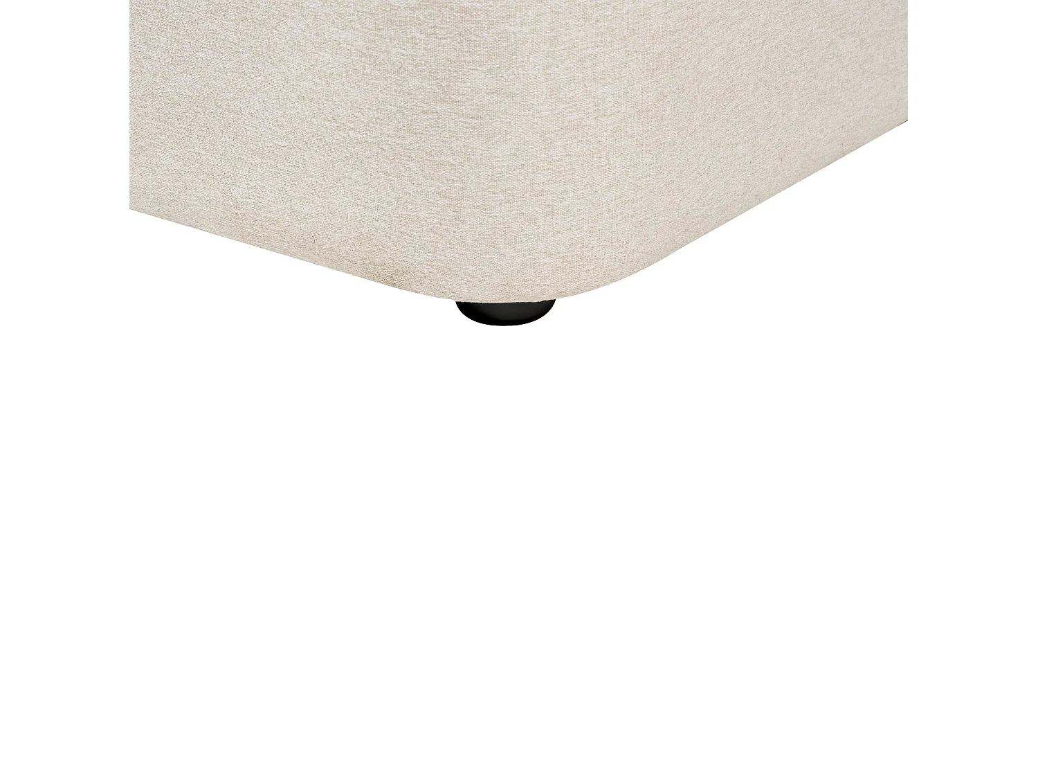 Hoekbank LAXA Stof Lichtbeige 4-zitter Linkerzijde