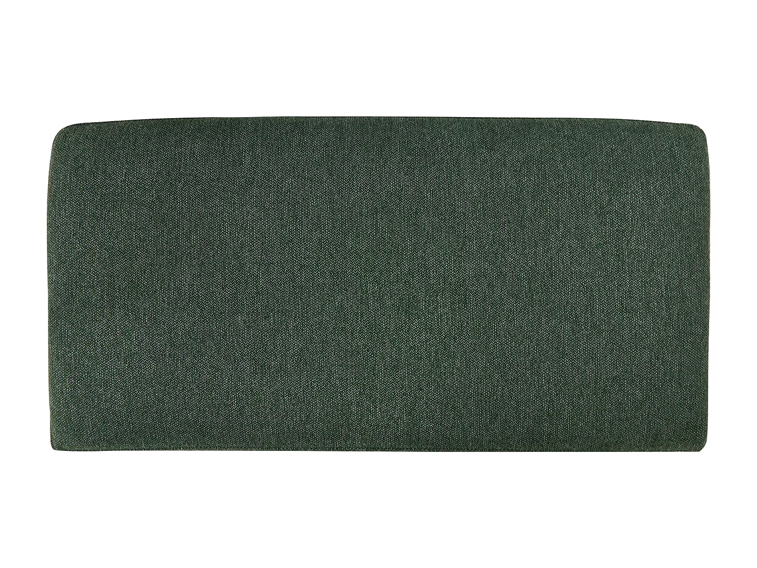 Ecksofa BREDA Stoff Dunkelgrün 2-Sitzer linksseitig