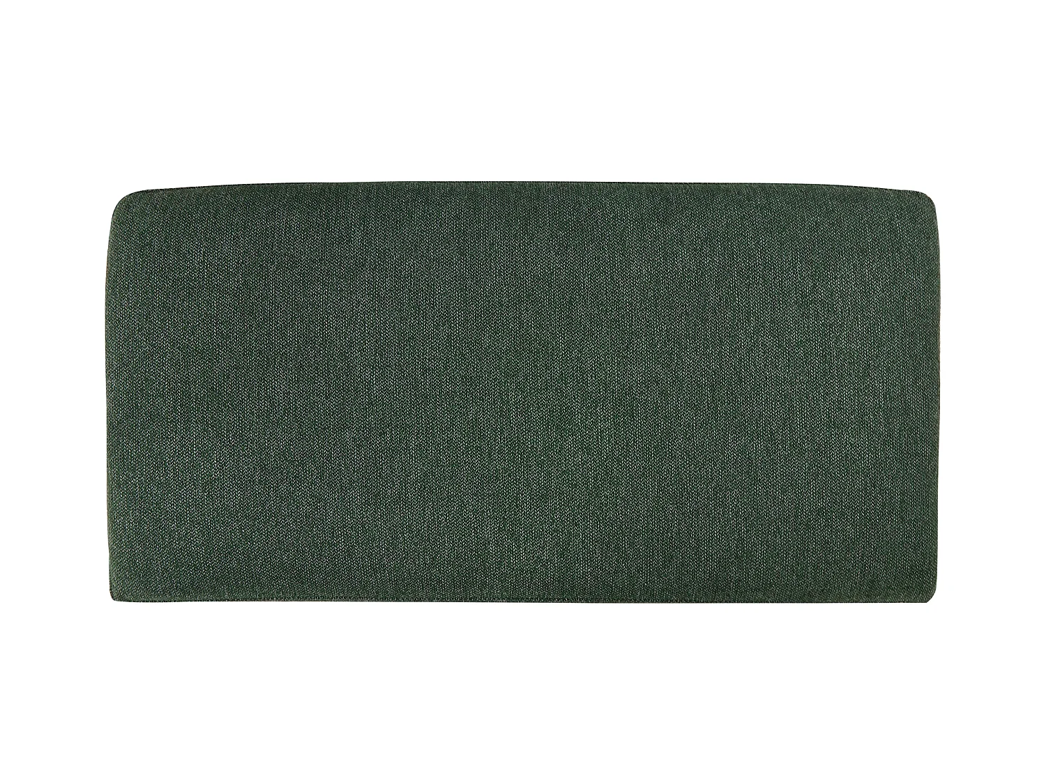 Ecksofa BREDA Stoff Dunkelgrün 2-Sitzer linksseitig