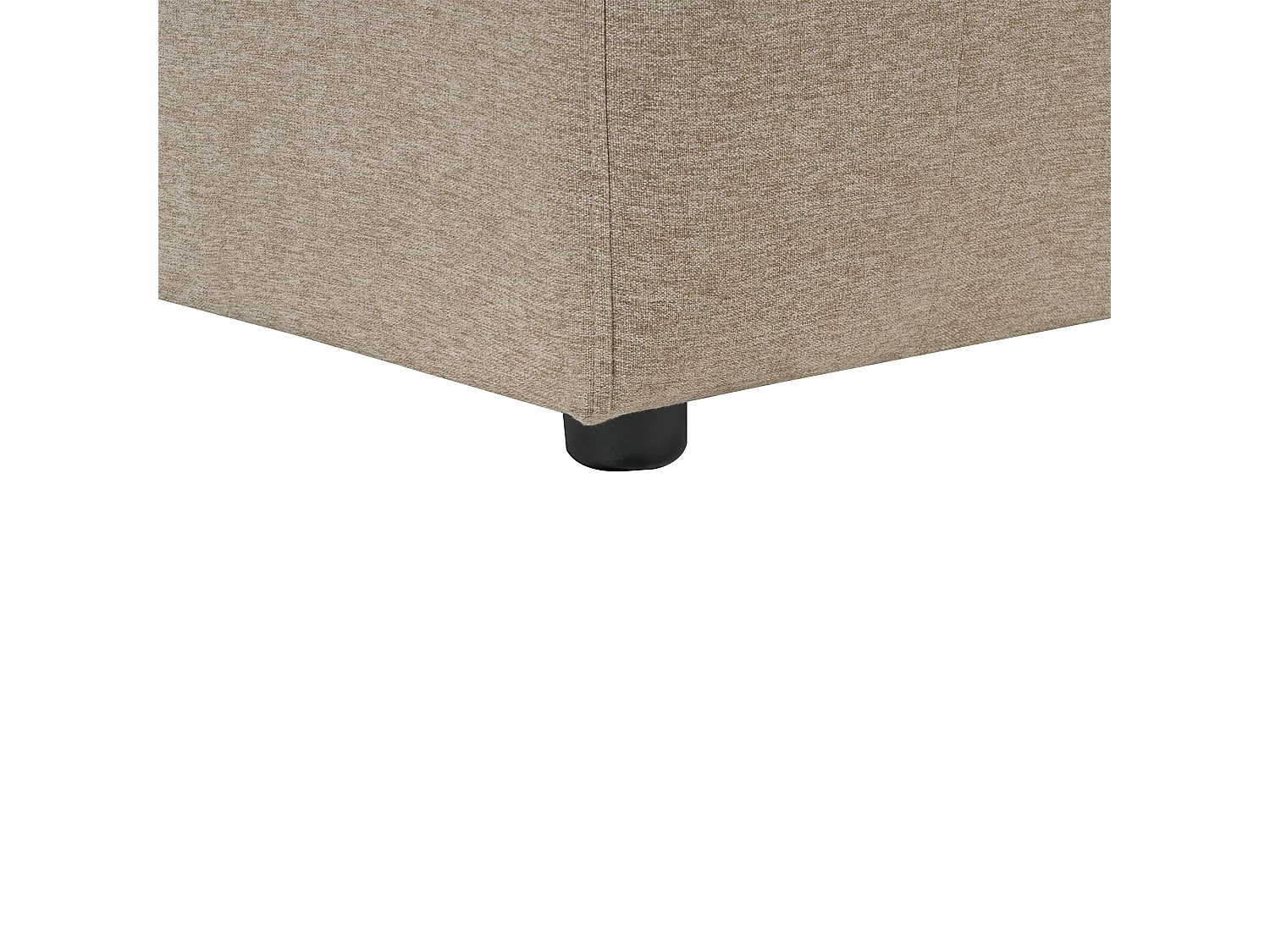 Hoekbank LAXA Stof Beige 4-zitter Rechterzijde