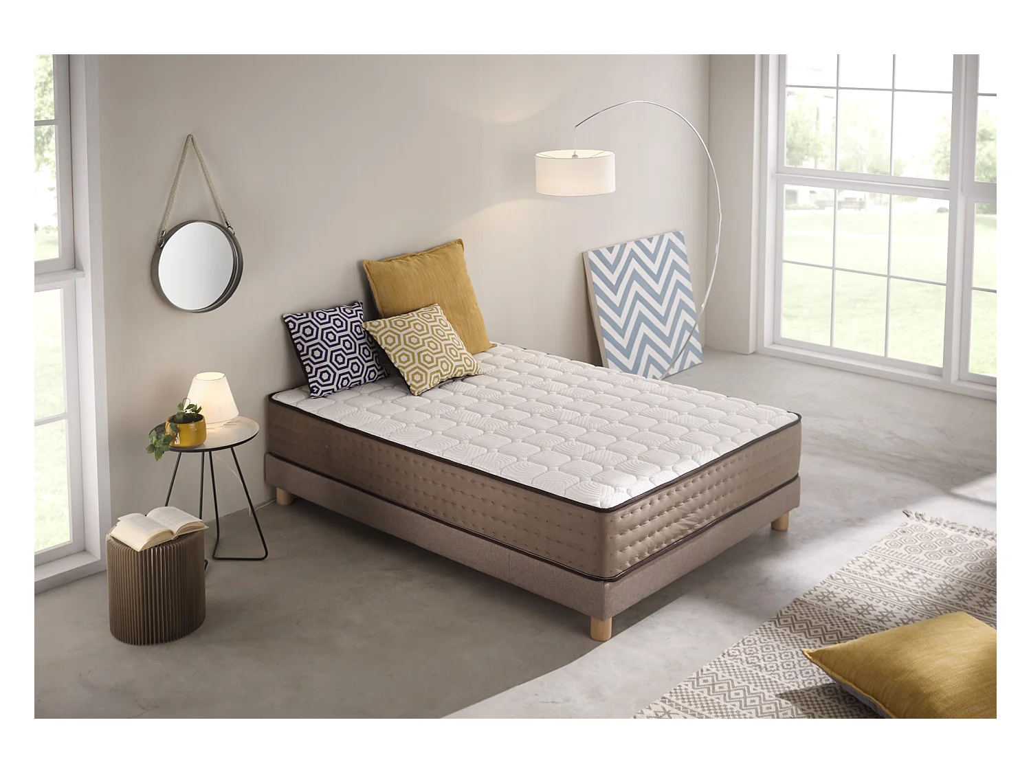 Colchón Visco Grafeno Exclusivo 150x190 Altura 29cm ±2