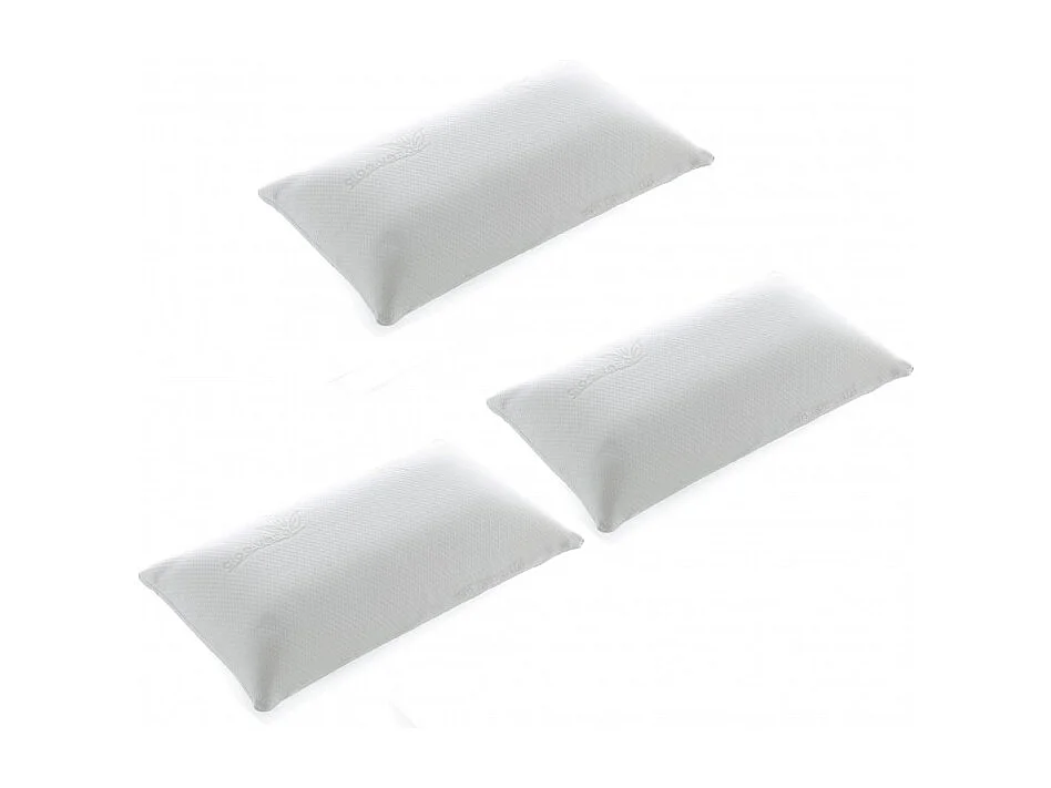 Almofada Pack 3 viscoelástica termovariável 90/70/70cm
