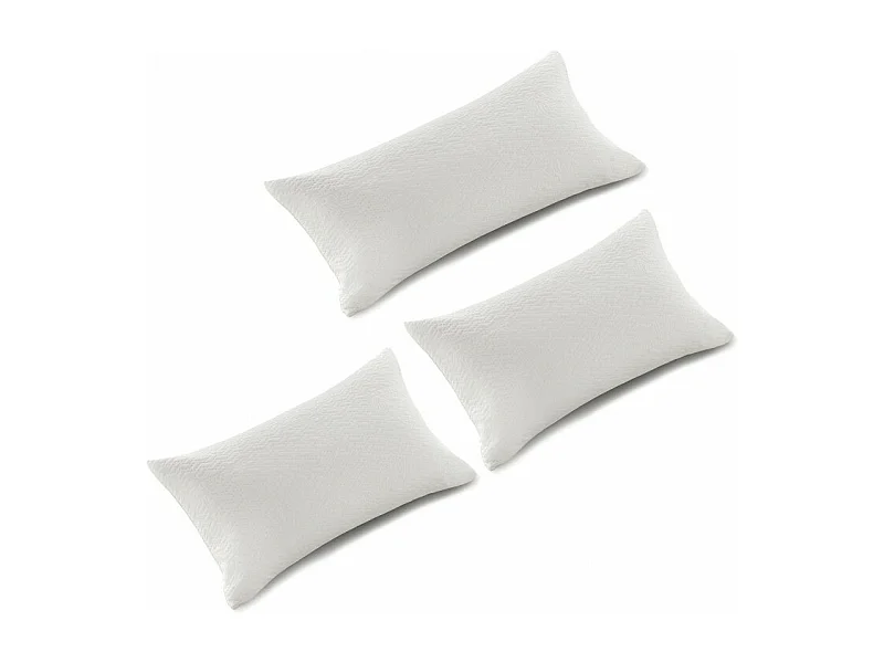 Almohada de Pack 3 100% copos de visco y pur  90/70/70cm